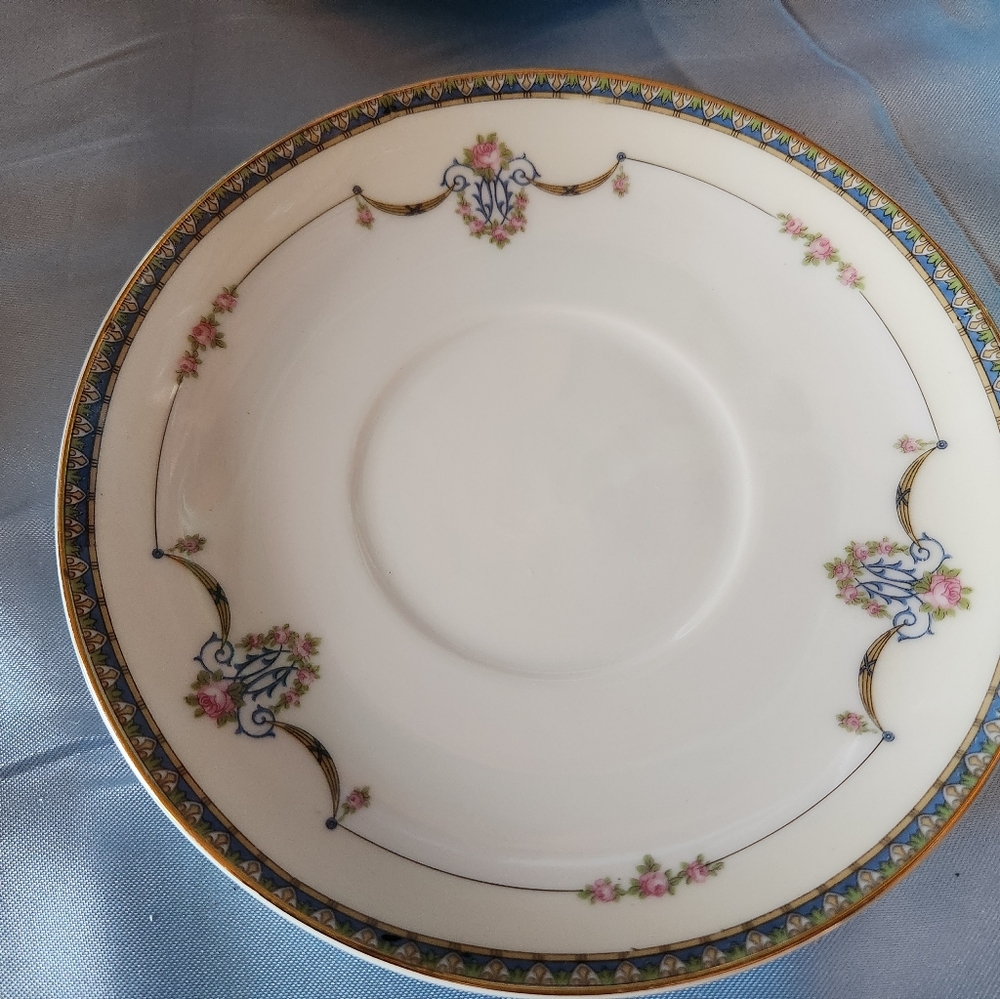 Beautiful Noritake LAUREATE 5 Sets Of 2 Handled Soupbowls With Underplate - Picture 7 of 12